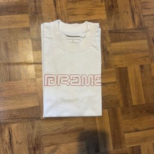 Playera Lisa Blanca Drama